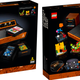 The Lego Atari 2600 video game console's packaging.